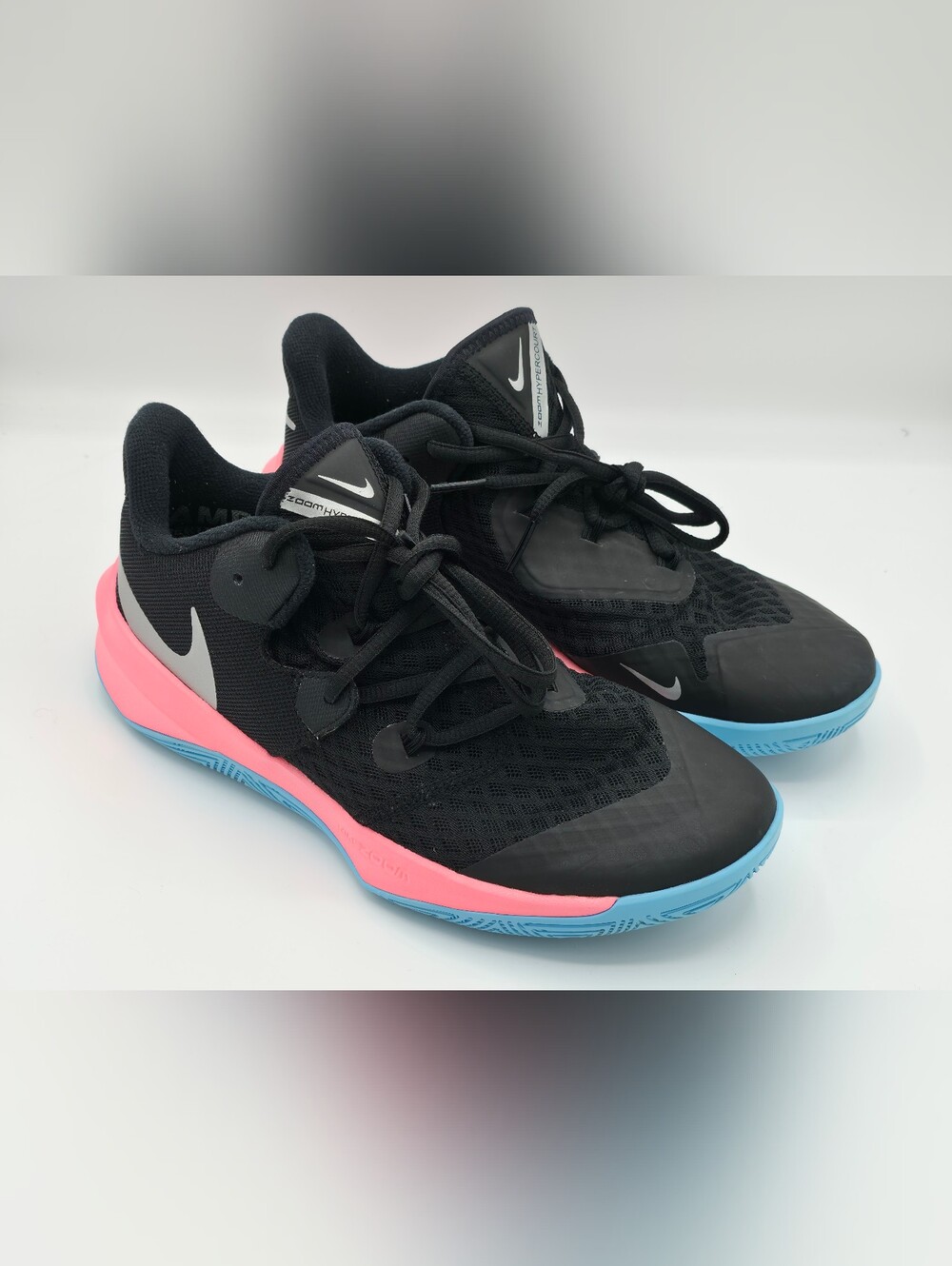 Women's Nike Zoom Hyperspeed Black Pink Blue Sneakers